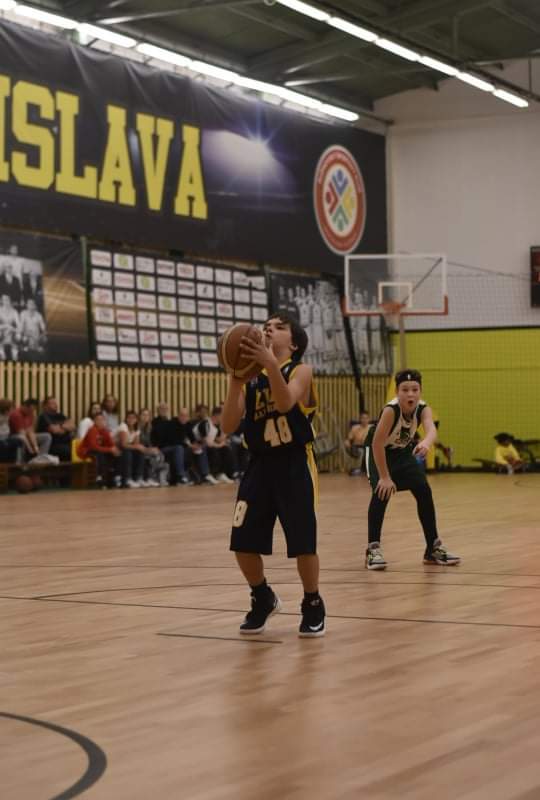 Read more about the article Mladší minibasketbalisti sa zúčastnili ďalšieho turnaja skupiny západ