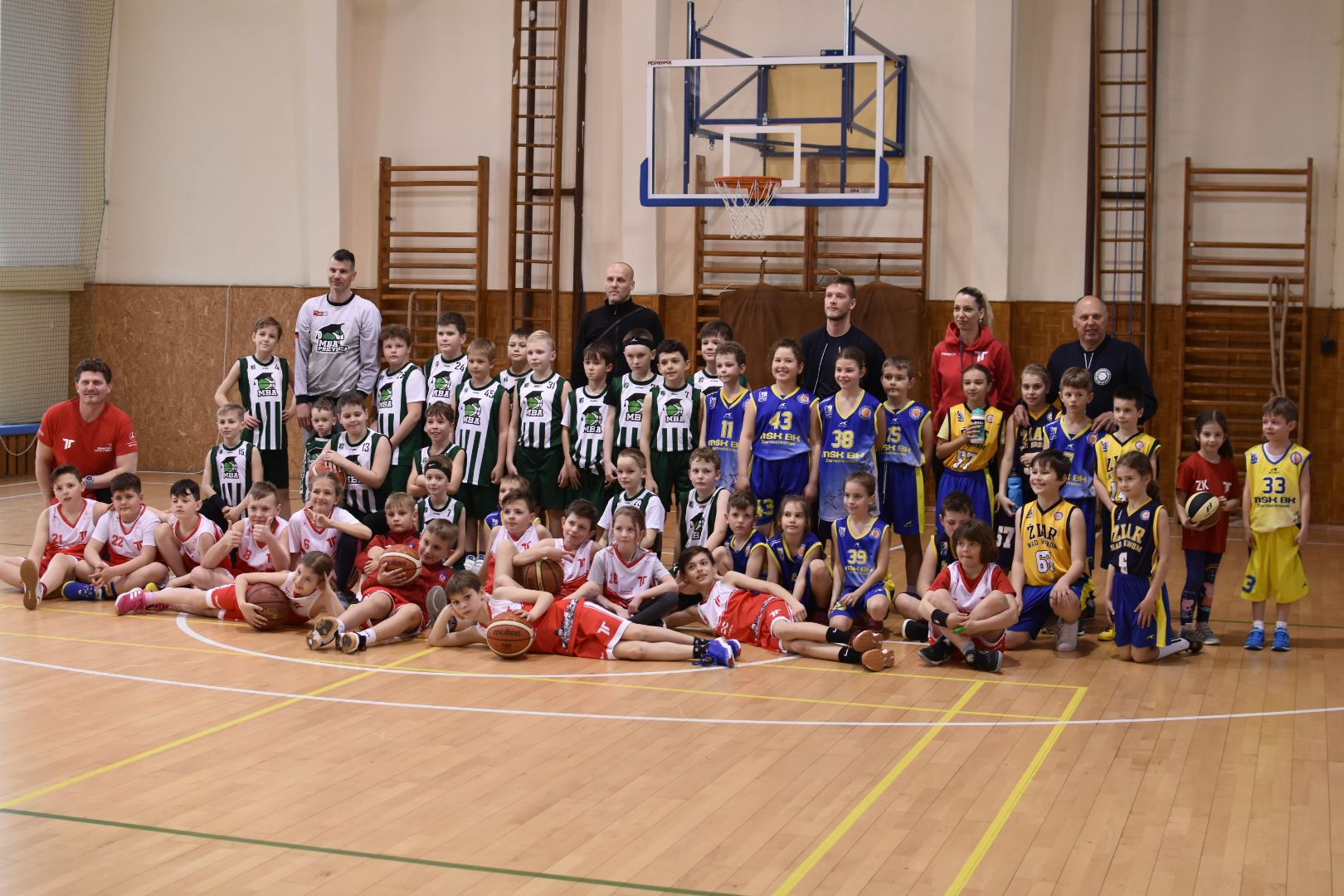 Read more about the article Najmenší basketbalisti odohrali turnaj mikroligy U10