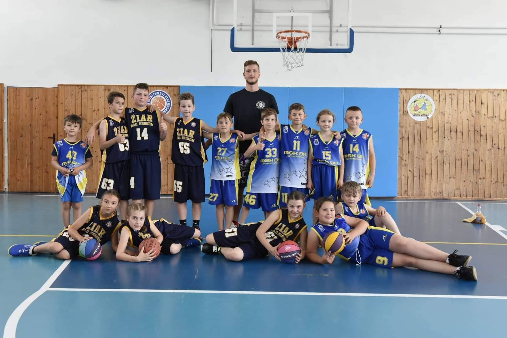 Read more about the article Naši najmenší basketbalisti odohrali 5.kolo Fatranskej mikroligy, tento krát u nás v Žiari nad Hronom